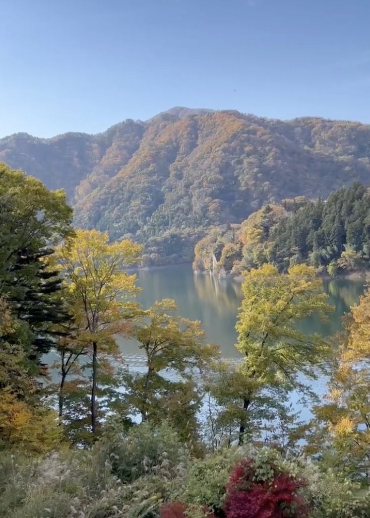 紅葉の猿ヶ京温泉